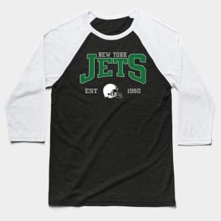 Retro Jets Football Baseball T-Shirt